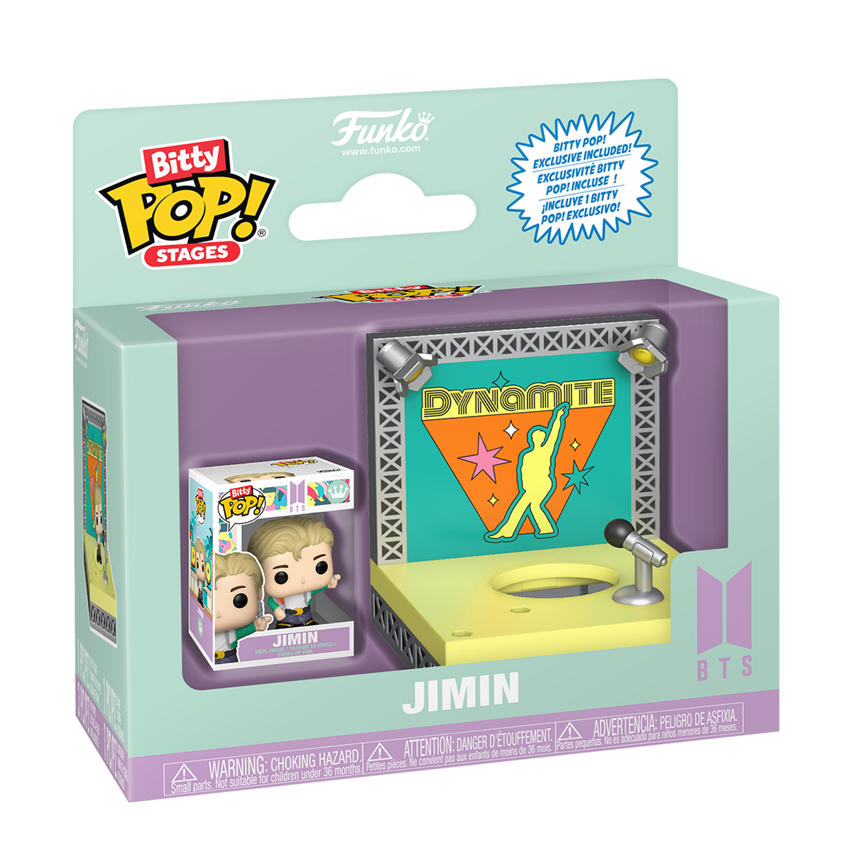 Bitty POP! Stages BTS Series - Jimin (Dynamite) Playset