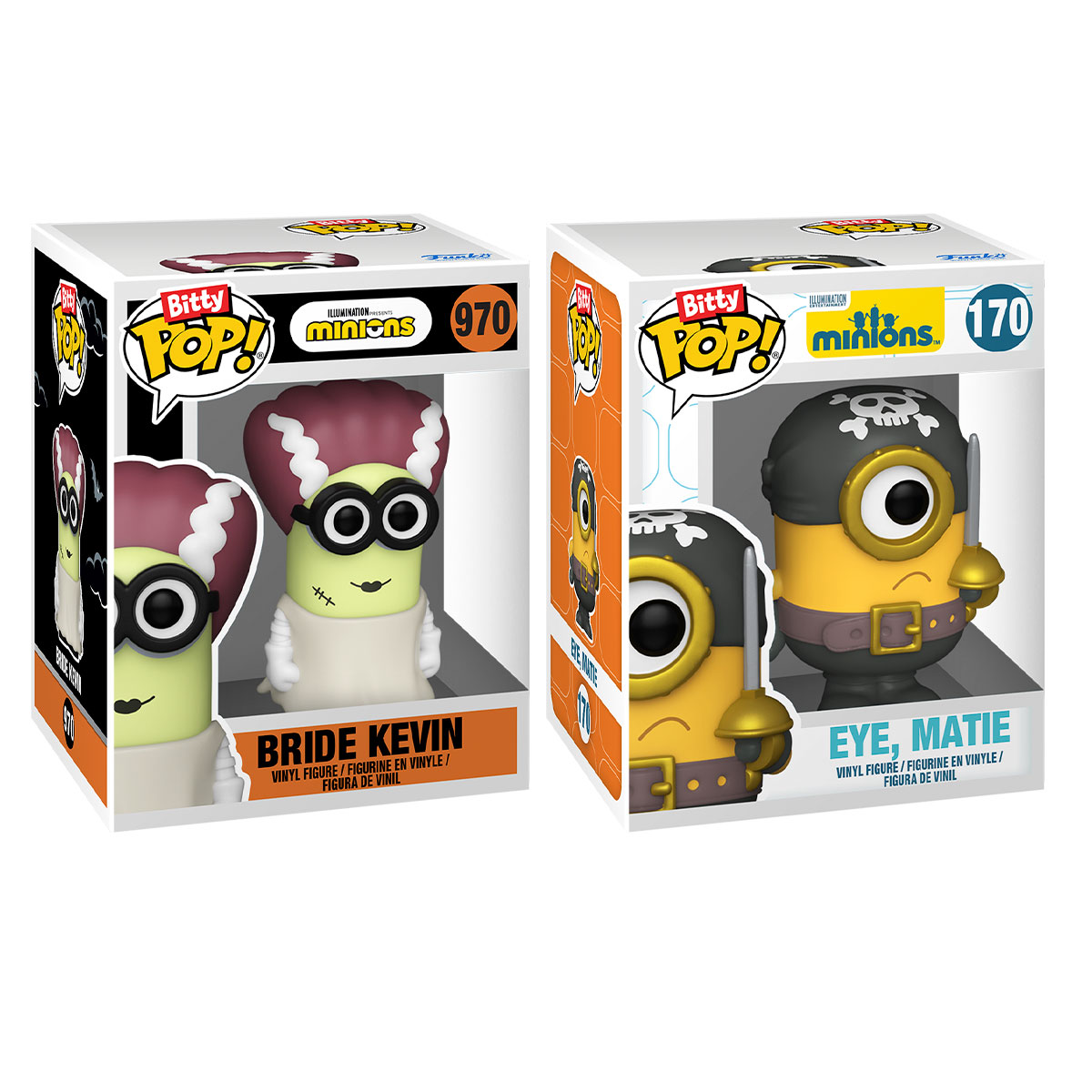 Bitty POP! Minions Series Action Figure Set—Kevin and the Pirate Bitty POP! Minions Series Action Figure Set—Kevin and the Pirate