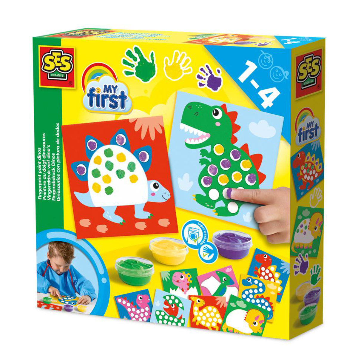My First Series Drawing Kit - Color-saurs