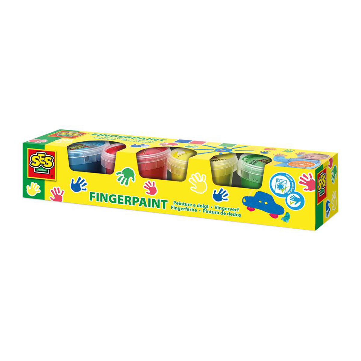 Finger Paints - Colorful Prints (4 colors)