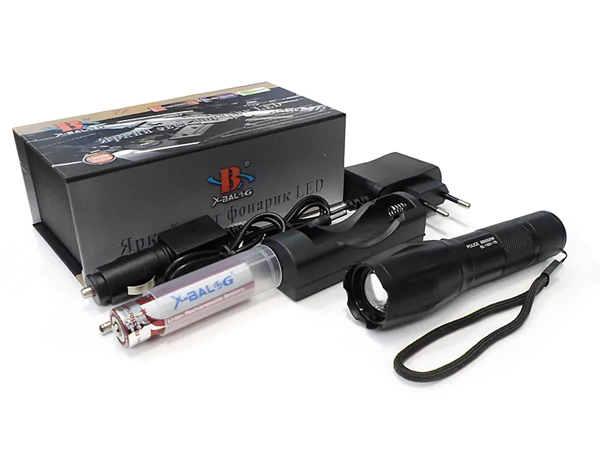 Police flashlight Bailong BL-1831-T6 9831