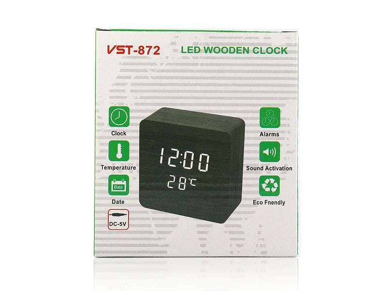 Electronic desk clock VST-872