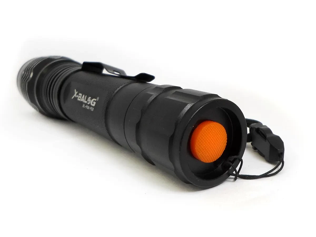 Police flashlight Bailong 2x18650 BL-P08-P50