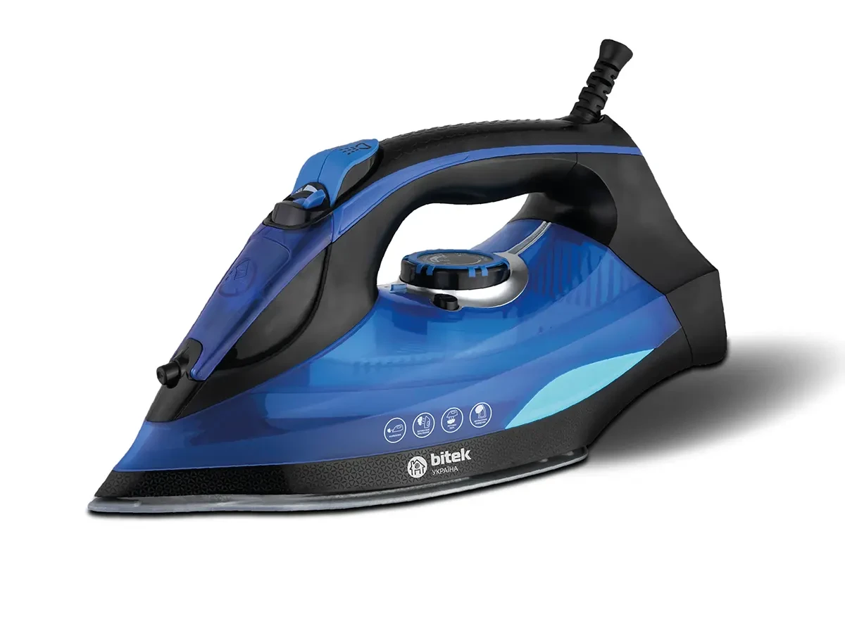 Steam iron with ceramic soleplate 3200W BITEK BT-1321B