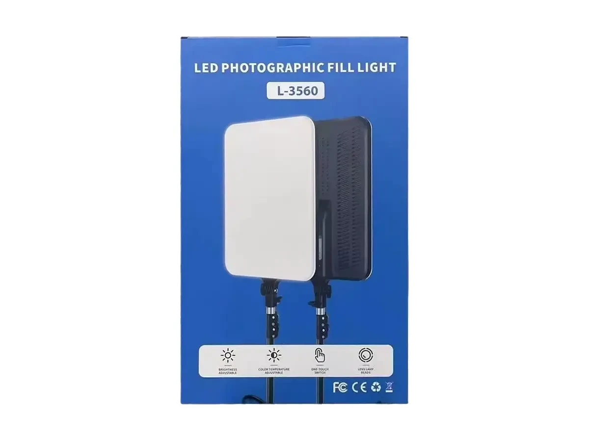 Rectangular LED selfie lamp RL-3560 47x31cm 6734