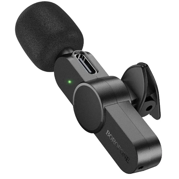 Микрофон беспроводной цифровой IP Borofone Trophy Lavalier BFK12 6348