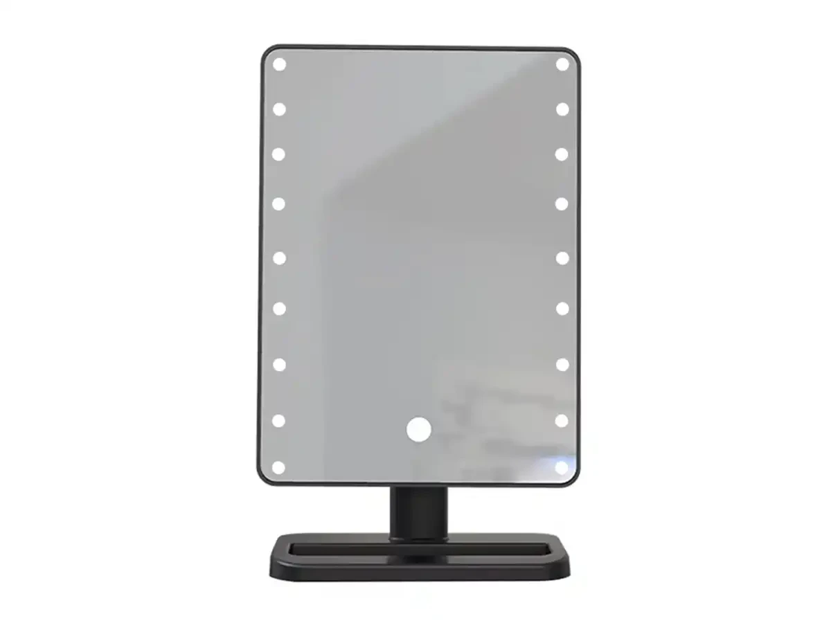 Зеркало косметическое настольное с LED подсветкой 22led 00032 8689