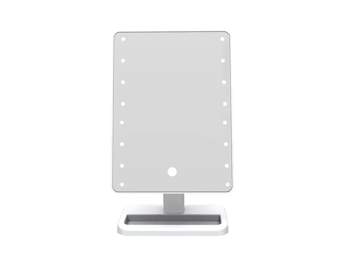 Зеркало косметическое настольное с LED подсветкой 22led 00032 8689