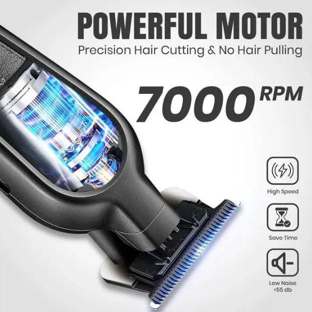 Professional cordless beard and mustache trimmer VGR V-995 with 4 interchangeable attachments 1.5-6 mm