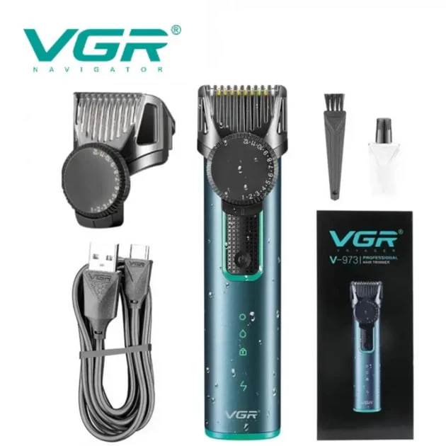 Бездротова машинка для стрижки волосся VGR V-973