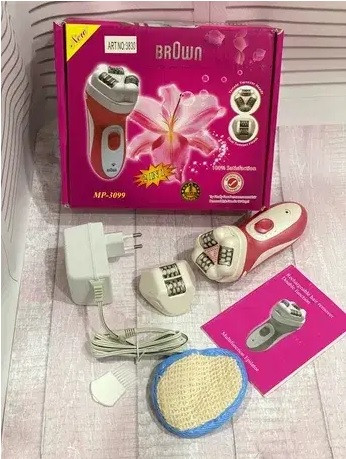 Epilator Brown MP-3099 with triple nozzle