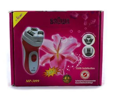 Epilator Brown MP-3099 with triple nozzle