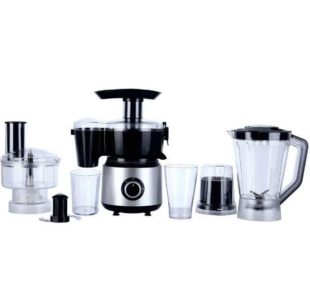 Multifunctional food processor Hoffmans HM-1266 stationary blender and coffee grinder 1200 W 10 functions