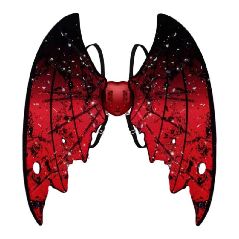 Электрические подвижные крылья с подсветкой Shadow Angel №2