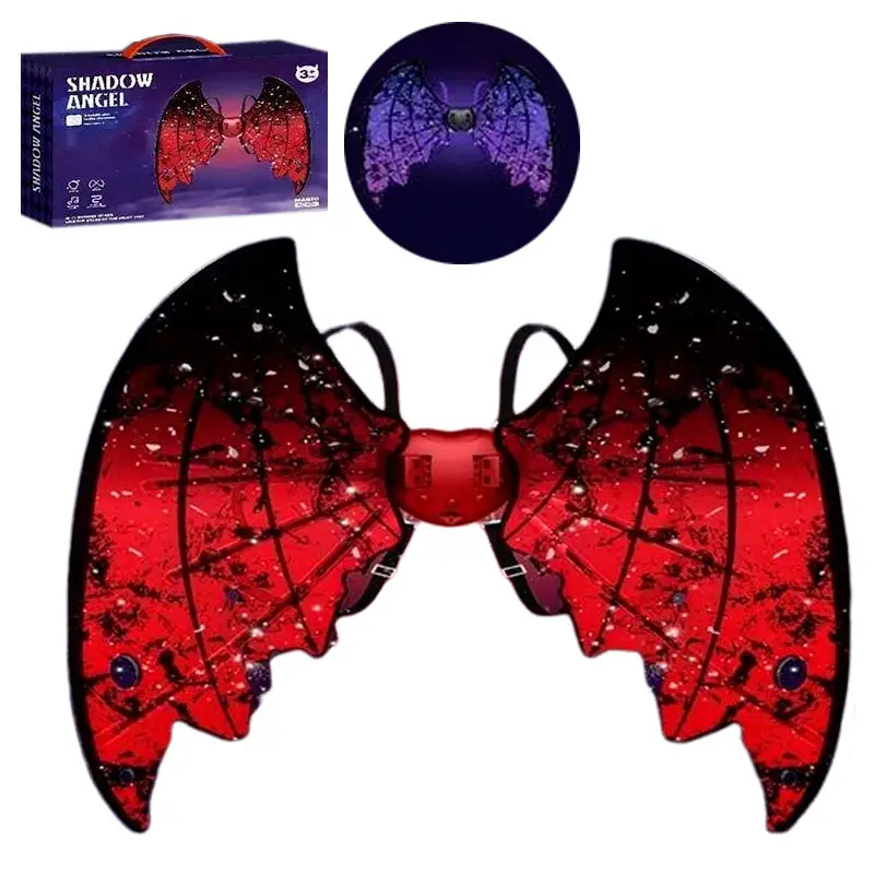 Электрические подвижные крылья с подсветкой Shadow Angel №2 Электрические подвижные крылья с подсветкой Shadow Angel №2