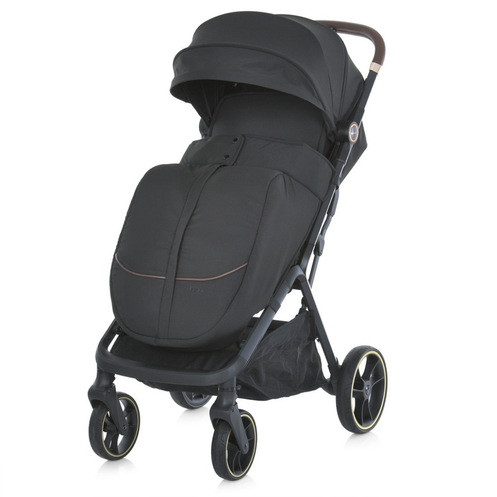 Дитячий прогулянковий візок BEYA ME 1127-G Black