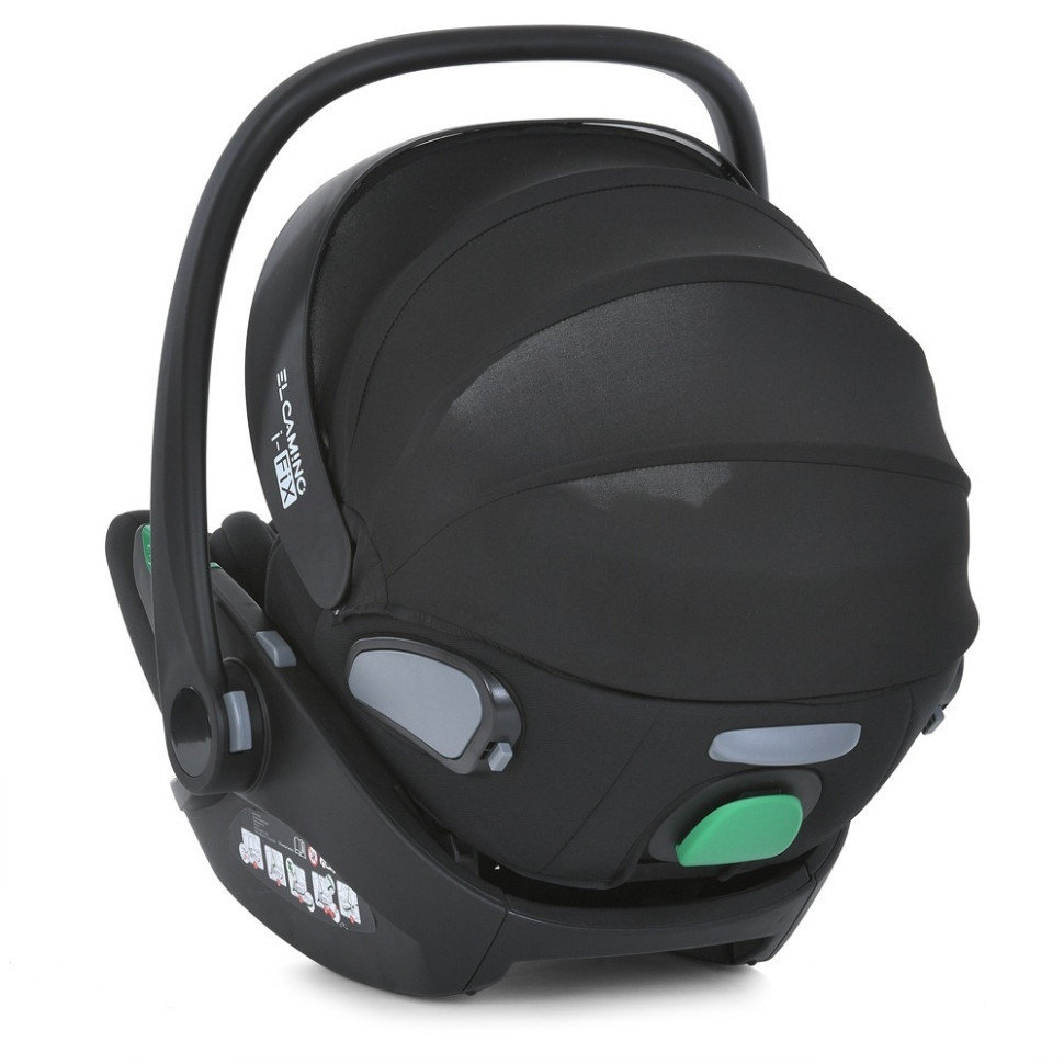 Дитяче автокрісло ME 1110 i-FIX ME ME 1110 Jet Black