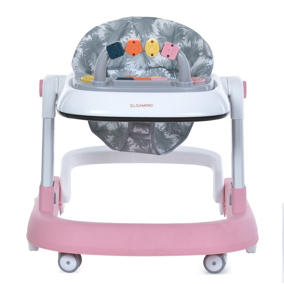 Дитячі ходунки MULTIWAY ME 1163 Pink, з брязкальцем