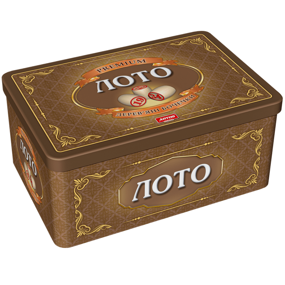 Настільна гра "Лото" (банка XL) 1212ATS Настільна гра "Лото" (банка XL) 1212ATS переводится как Настільна гра "Лото" (банка XL) 1212ATS No changes needed, since the text is in Russian and was asked to be translated into Uk