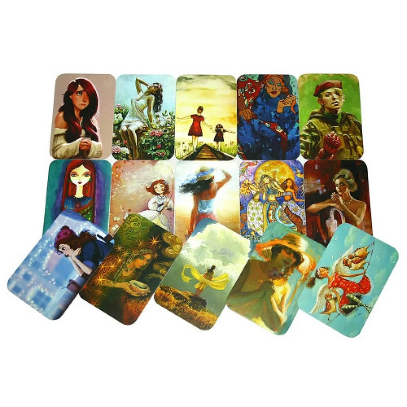 "Image of a Woman" Metaphorical-Associative Cards, Ps-mf-05, 144 cards