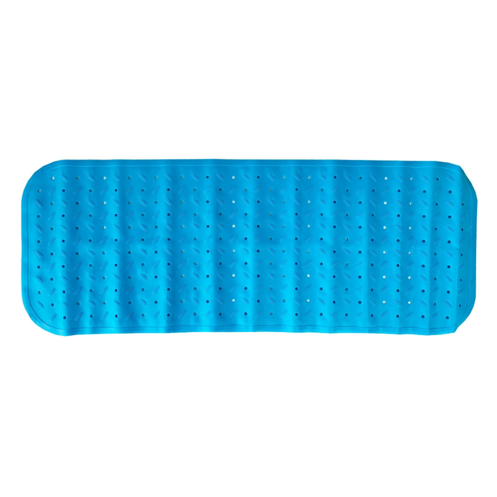 Килимок для ванної кімнати на присосках MGZ-0901 (Blue) 35×95 см