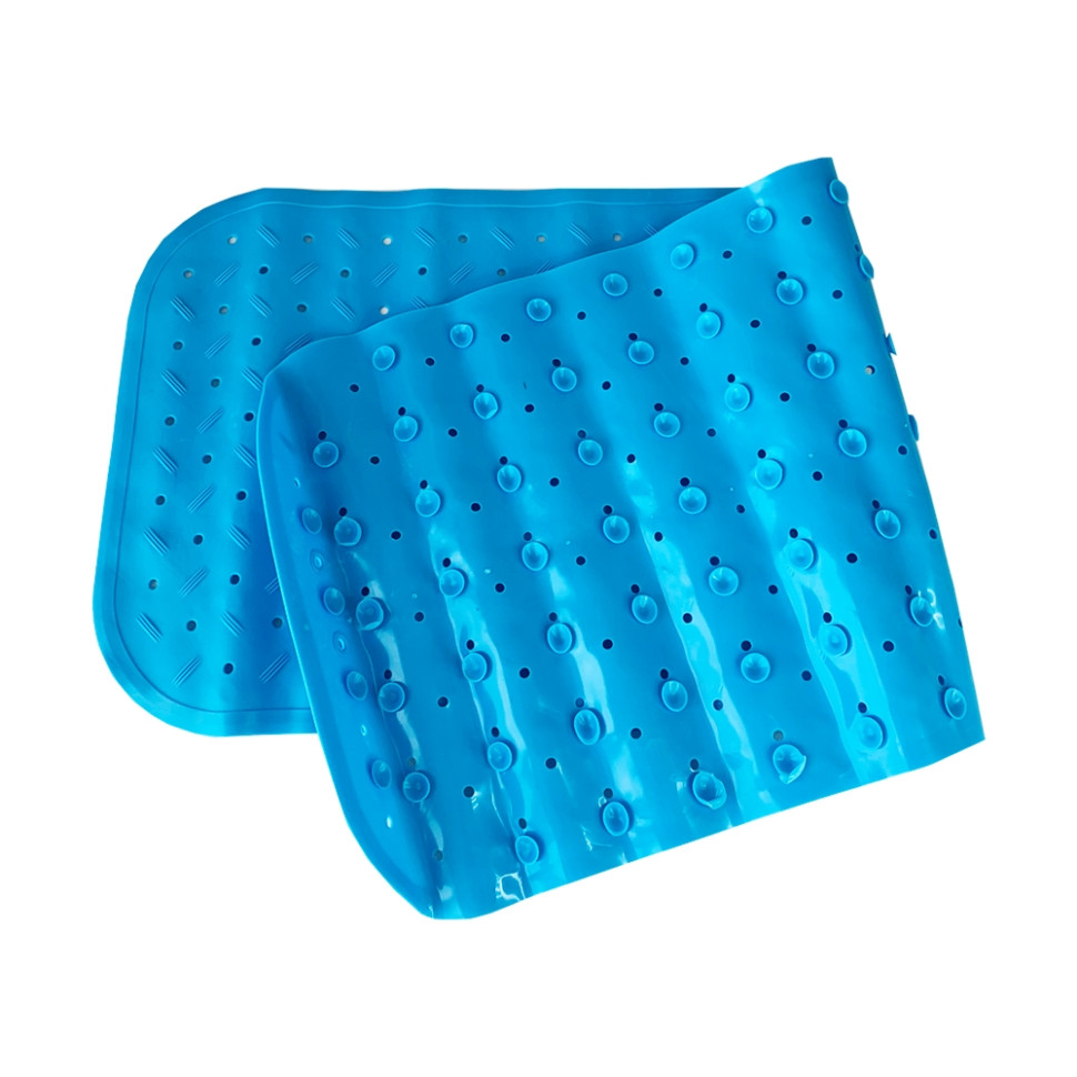 Килимок для ванної кімнати на присосках MGZ-0901 (Blue) 35×95 см