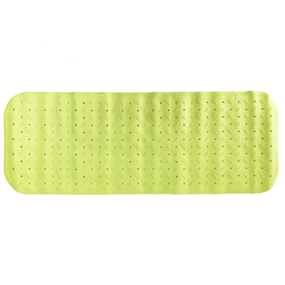 Bathroom mat with suction cups MGZ-0901 (Lime) 35x95 cm