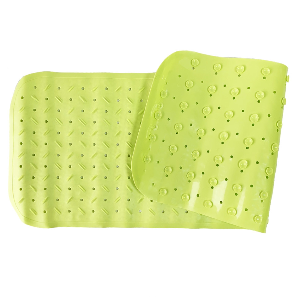 Bathroom mat with suction cups MGZ-0901 (Lime) 35x95 cm