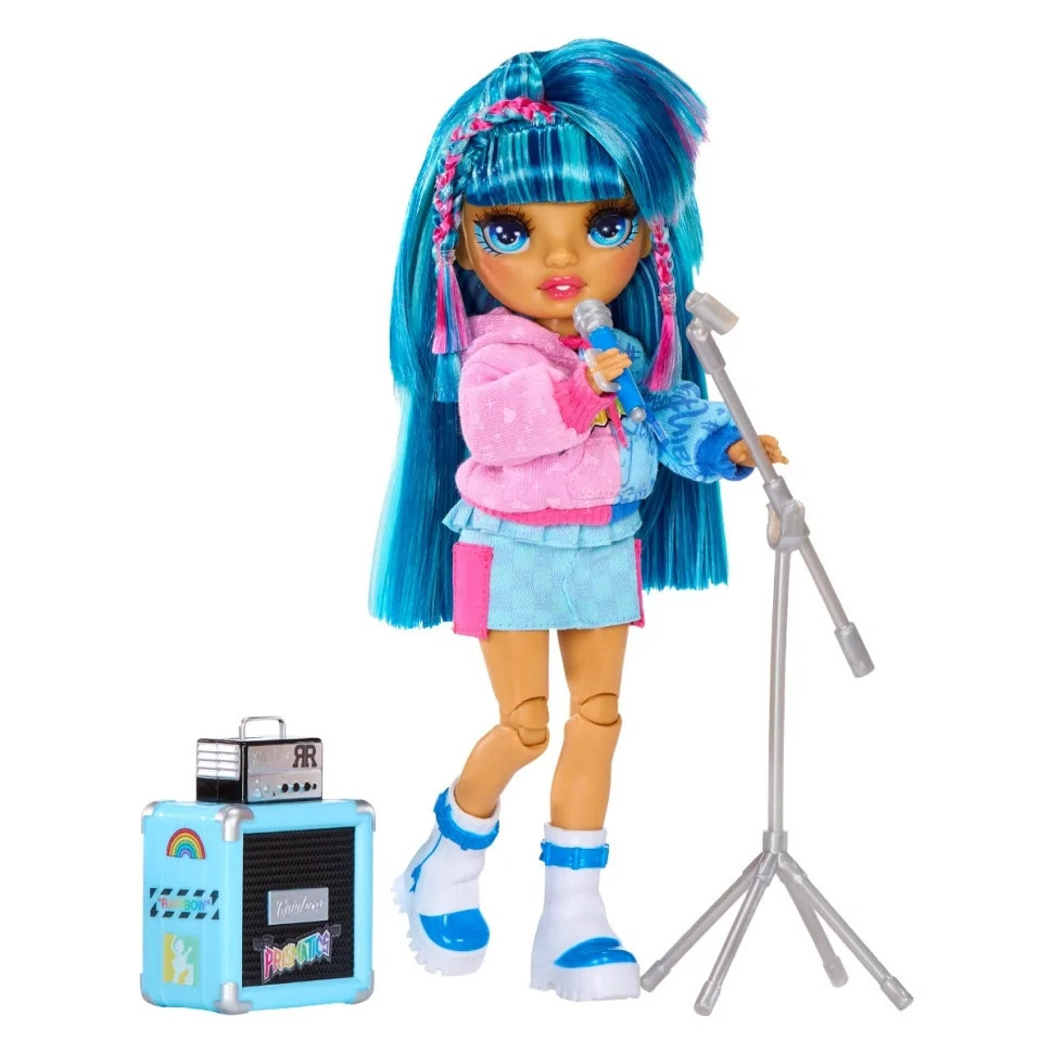 Rainbow High Skye Doll 565215 Junior High Rockband Series with Accessories