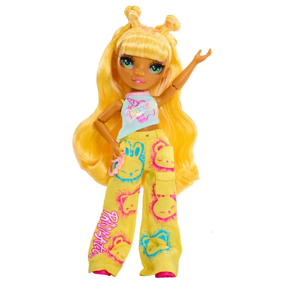 Rainbow High "Sunny" Doll 565628 from the "Junior High Rockband" series with accessories
