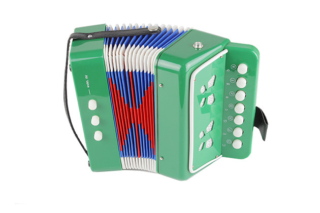 Toy Accordion 6429 4 types Green