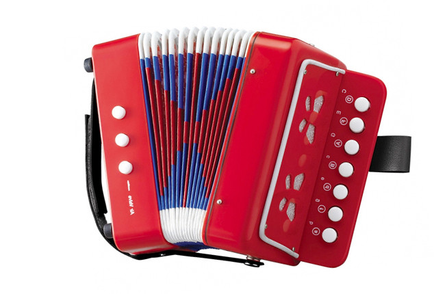 Toy Accordion 6429 4 types Red