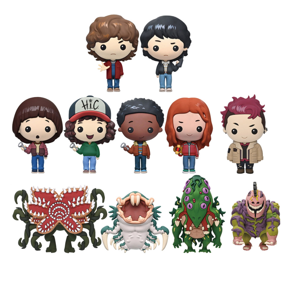 Monogram 32765 Clip-On Action Figure from the "Stranger Things: Tales from the '85" Series, Season 1