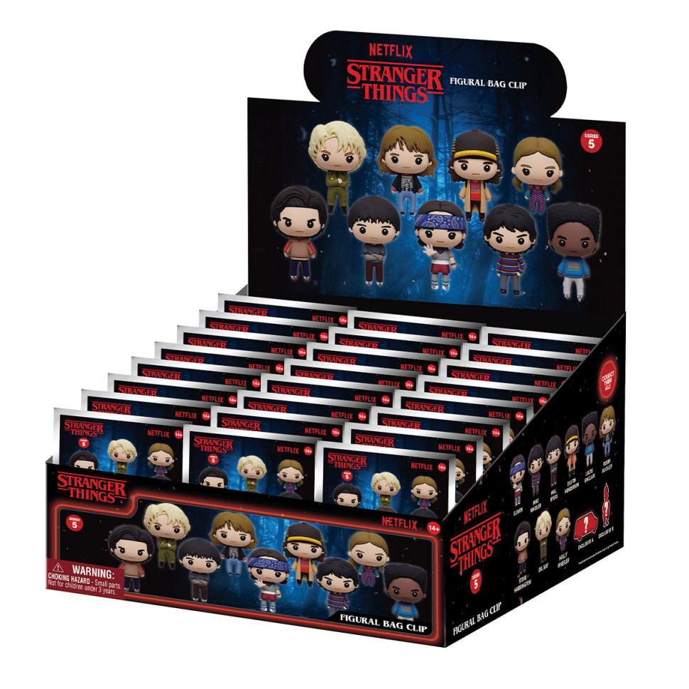 Monogram 32615 Stranger Things S5 Clip-On Action Figure