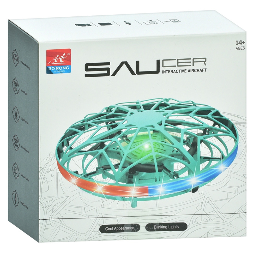 Літаючий електроспінер "FLY SPINNER" BR26L, світлові ефекти Літаючий електроспінер "FLY SPINNER" BR26L, світлові ефекти