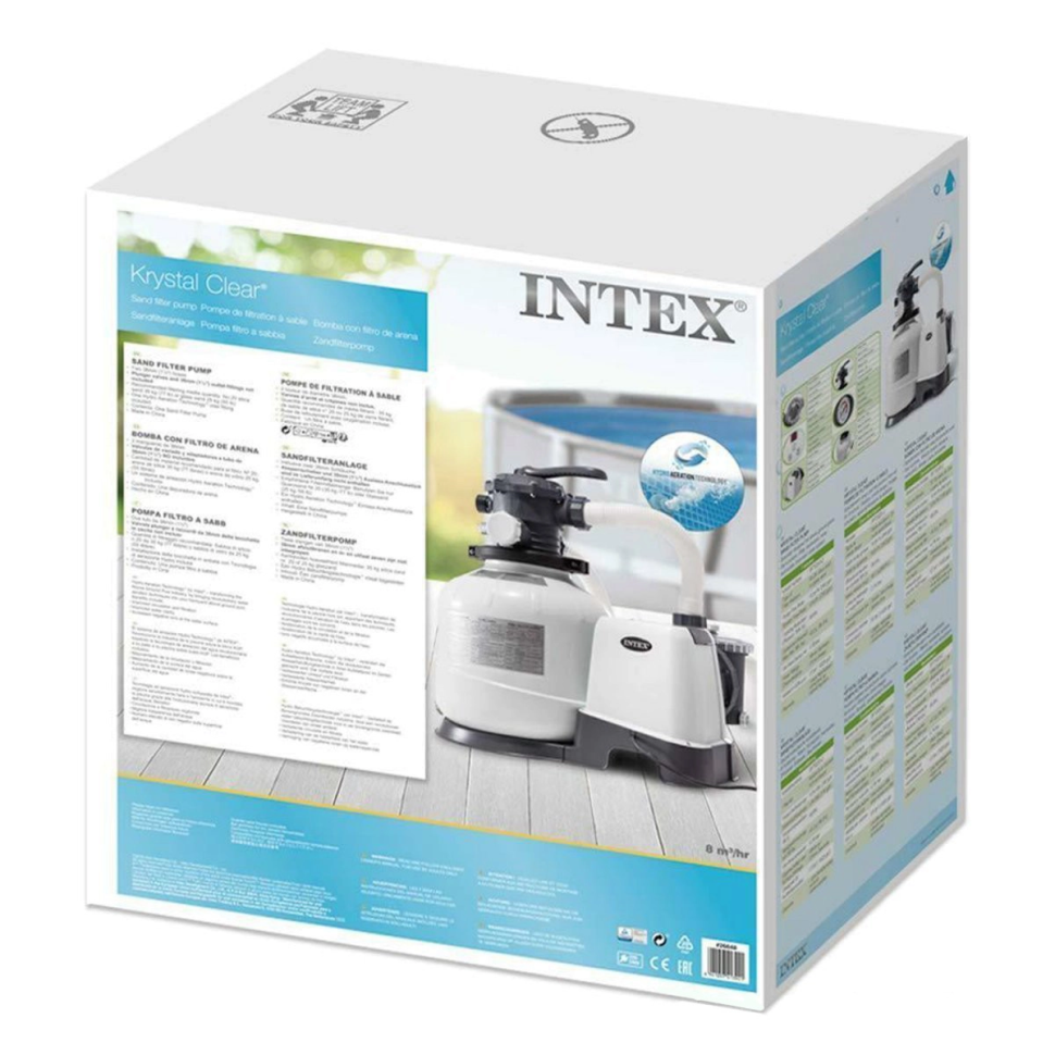 Пісковий фільтр-насос Intex 26646, 4500 л/год