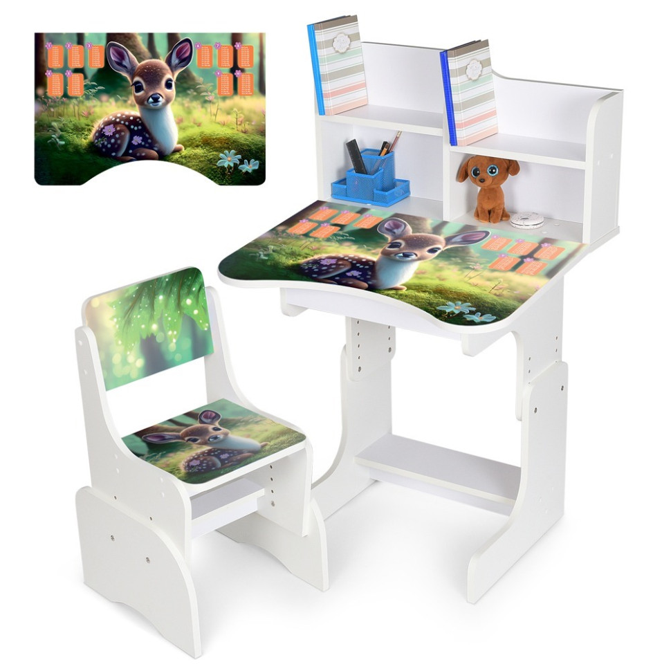 Children's Desk N 2071-3-1 wood, with chair
