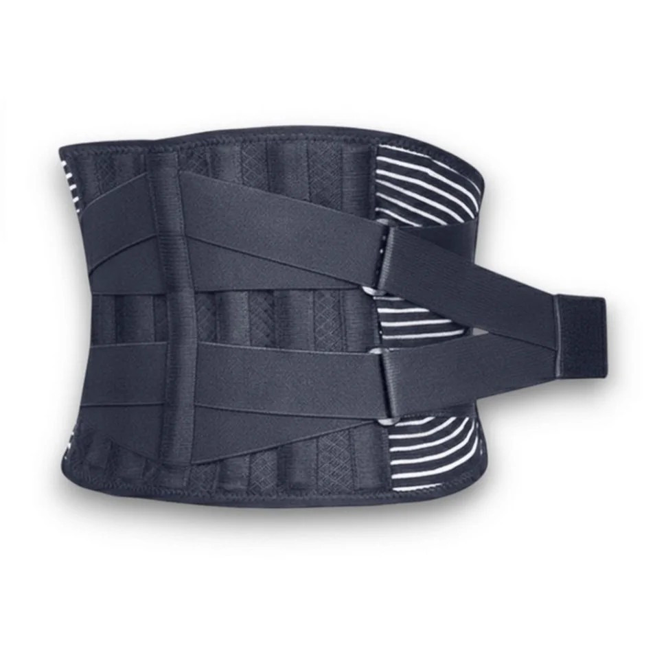 EF-0090-M Back Support Belt with 4 Stiffening Ribs, Size M