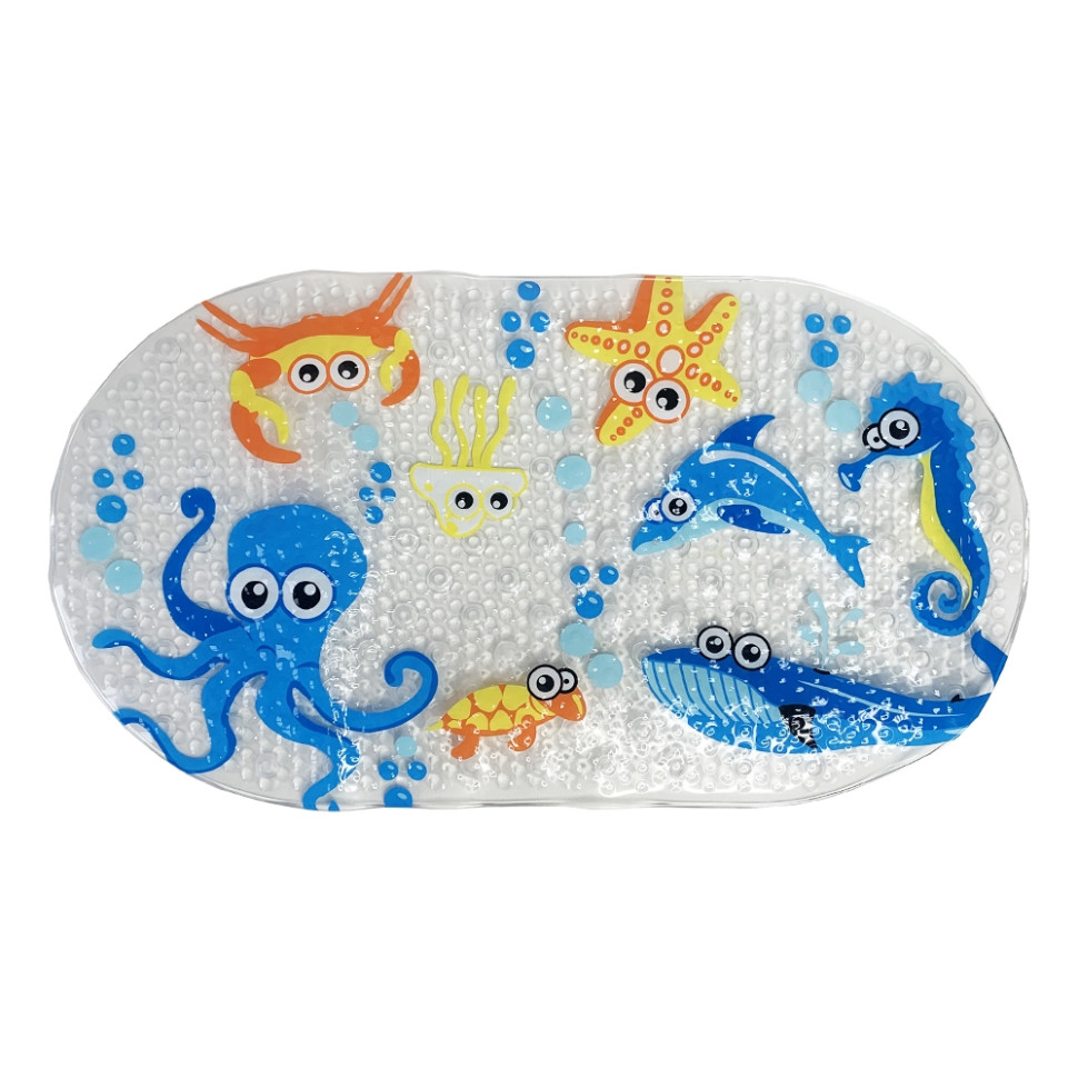 Килимок у ванну на присосках Восьминіг MGZ-0900(Octopus) 35х65 см