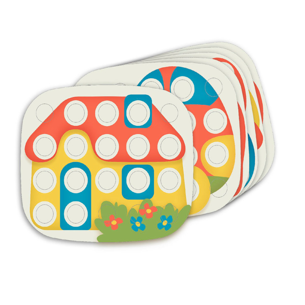 Набір мозаїки Fantacolor Baby Quercetti 84405-Q "Play Bio"