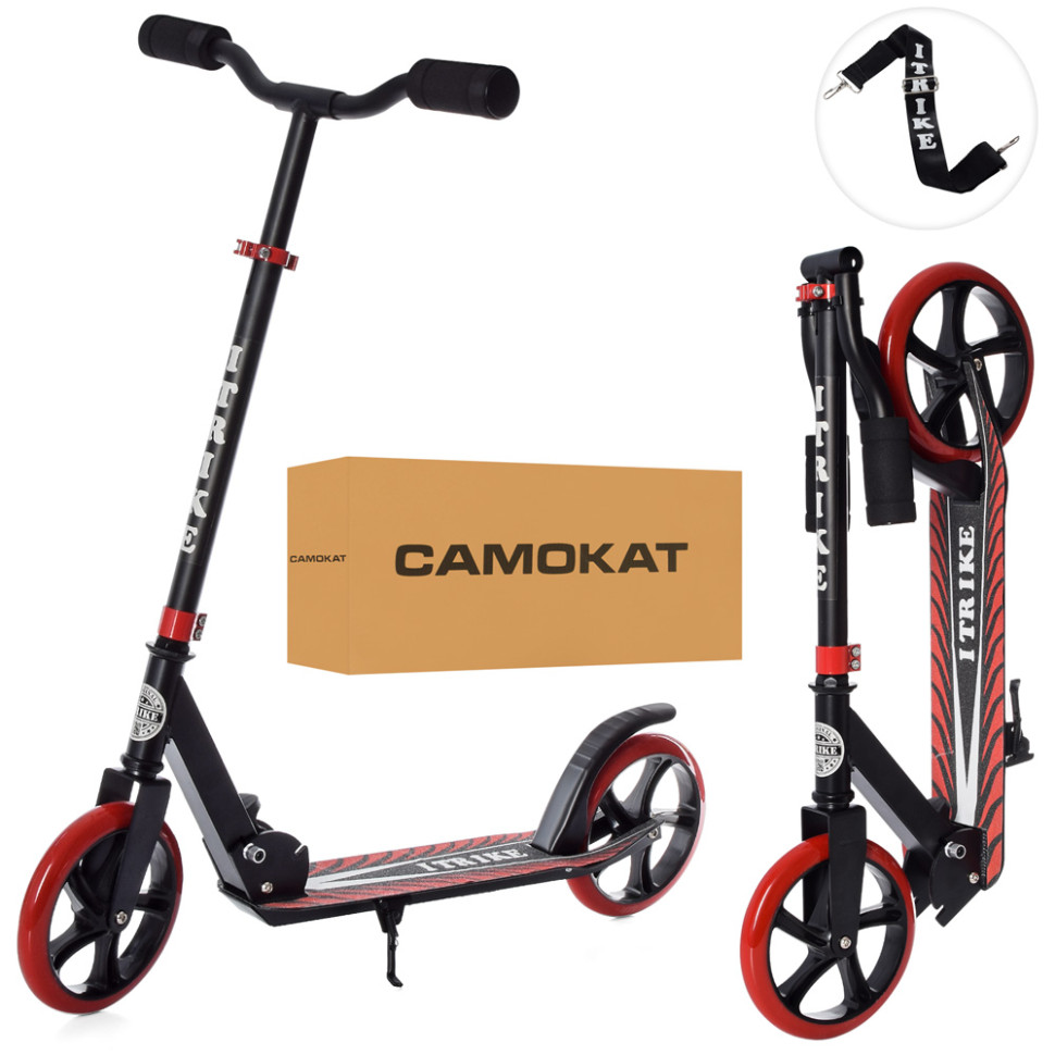 Самокат дитячий iTrike SR2-010-10-B-R складаний