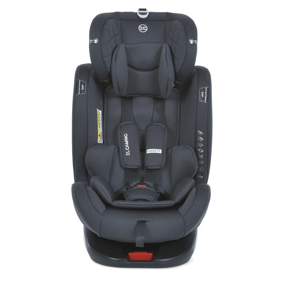 Дитяче автокрісло ME 1114 EVEREST ME 1114 Dark Gray, Dark Gray