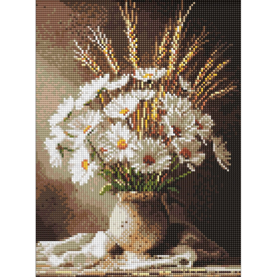 Алмазная мозаика "Лепестки вечерних грез" ©art_selena_ua AMO20233, 30х40 см