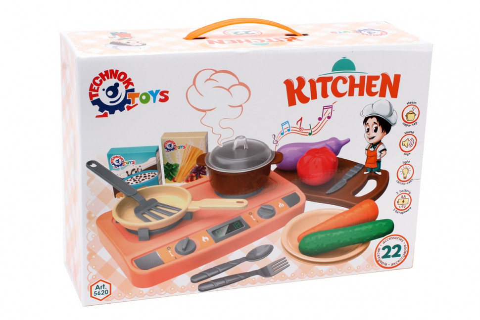 Playset Kitchen 5620TXK, 22 items in the set