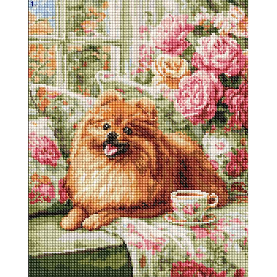 Алмазна мозаїка "Аромат щастя" ©art_selena_ua AMO20055, 40×50 см