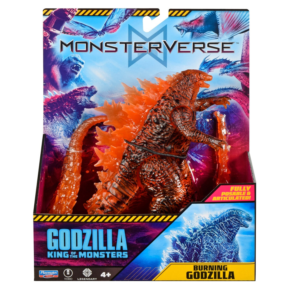 Дитяча ігрова фігурка "Вогняний Годзілла" Godzilla vs. Kong 35217N 15 см