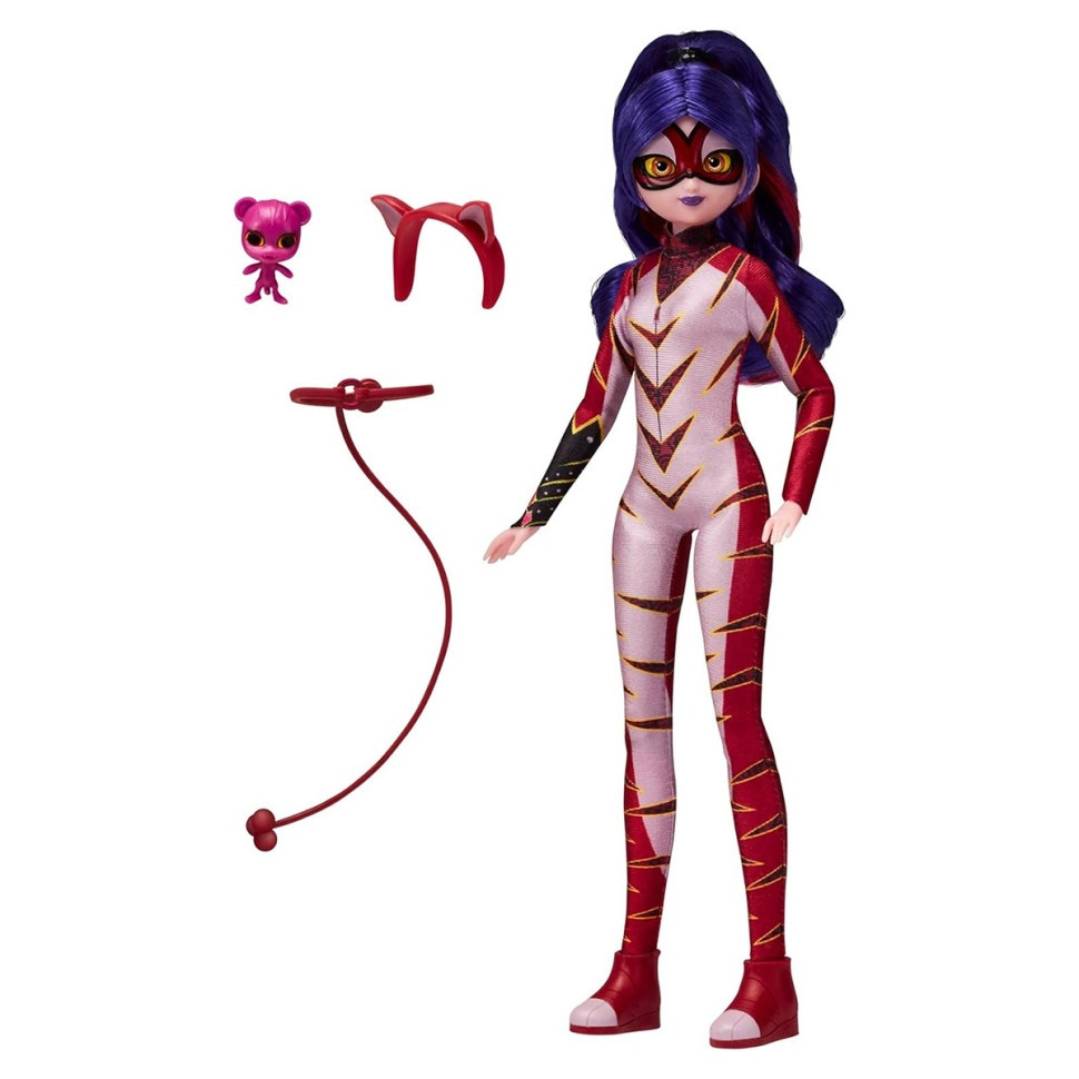 Детская игрушечная Кукла "Леди Баг и Супер-Кот" Пурпурная Тигрица Miraculous 50023 с аксессуарами Детская игрушечная Кукла "Леди Баг и Супер-Кот" Пурпурная Тигрица Miraculous 50023 с аксессуарами
