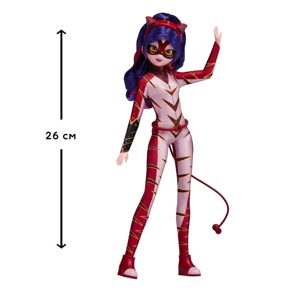Детская игрушечная Кукла "Леди Баг и Супер-Кот" Пурпурная Тигрица Miraculous 50023 с аксессуарами Детская игрушечная Кукла "Леди Баг и Супер-Кот" Пурпурная Тигрица Miraculous 50023 с аксессуарами