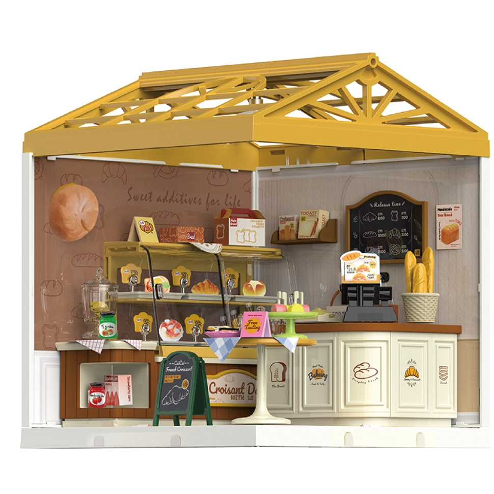 Конструктор-румбокс "Пекарня" Mini House 8011-MH, серії "Інтер’єр", 87 деталей