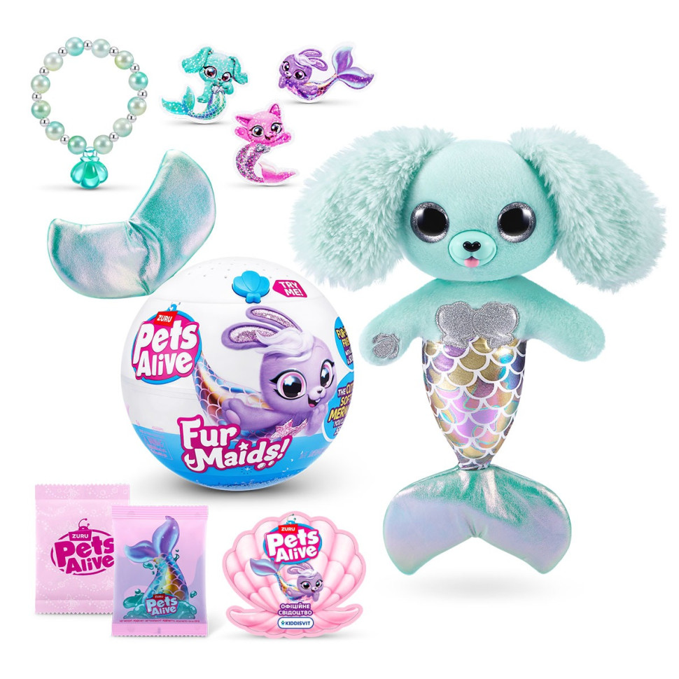 Интерактивный игровой набор серии "Furmaids" Щенок Даззи Pets & Robo Alive 9555D